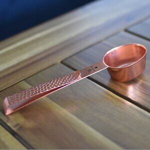 Starbucks Reserve Copper Coffee Scoop 2 Tbsp NEW Clip Spoon